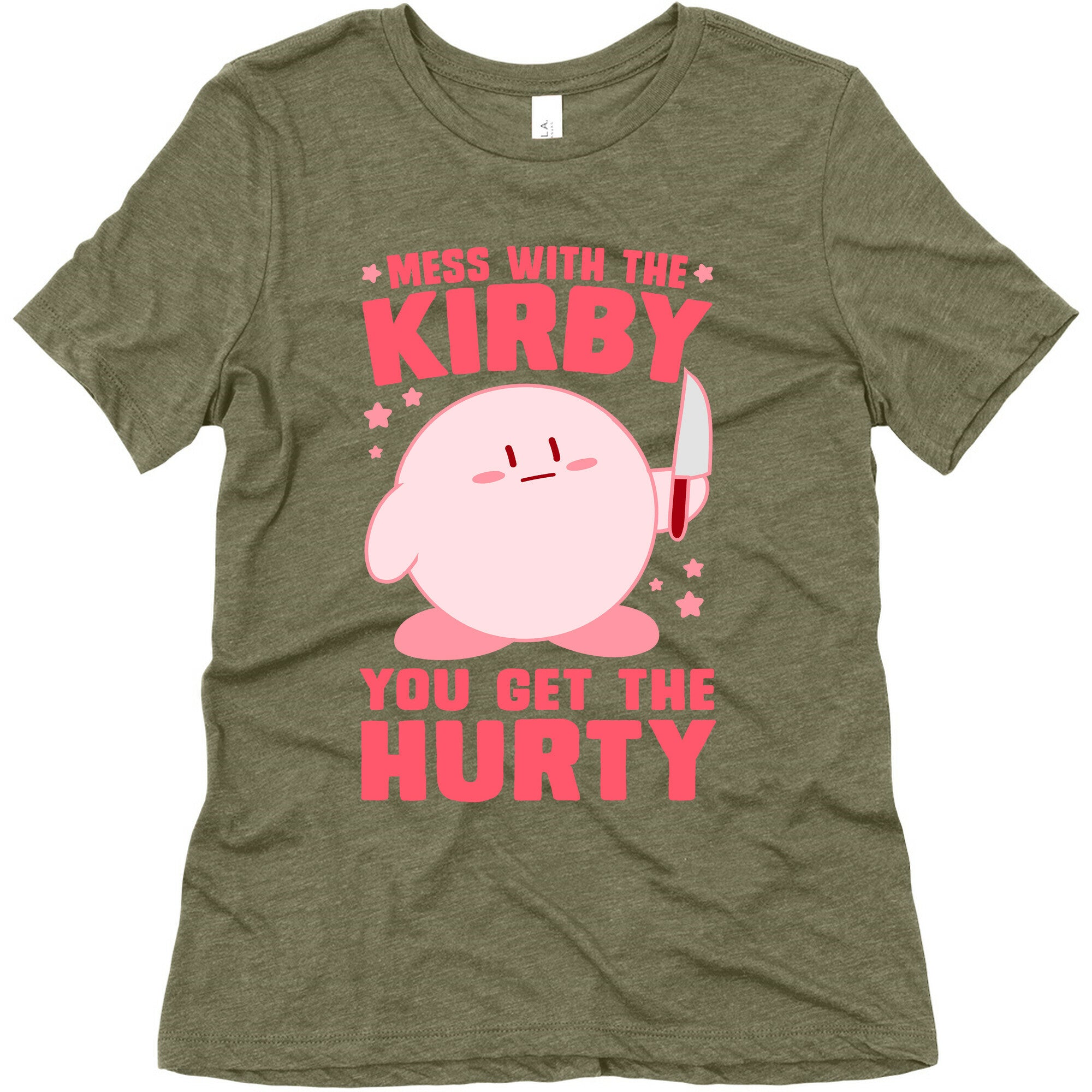 Mess With The Kirby, You Get The Hurty Women's Triblend Tee